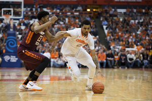 Michael Gbinije leads Syracuse into the 2015-16 season as the starting point guard.