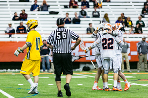 Jordan Evans and Nick Mariano assisted on 12 of the Orange's 19 goals